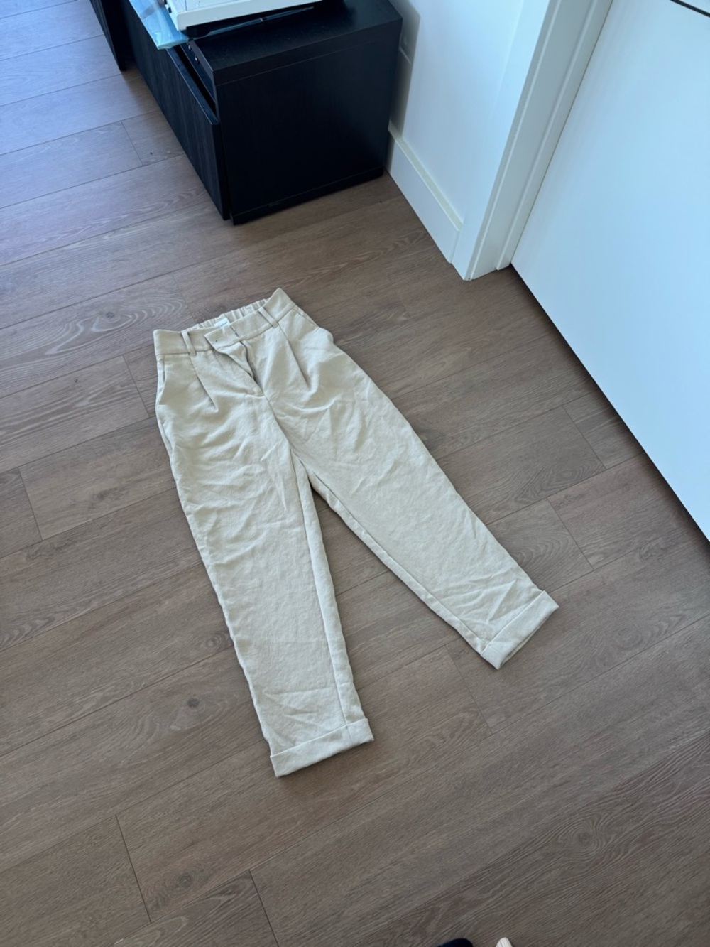 Wilfred Light Cream Trousers